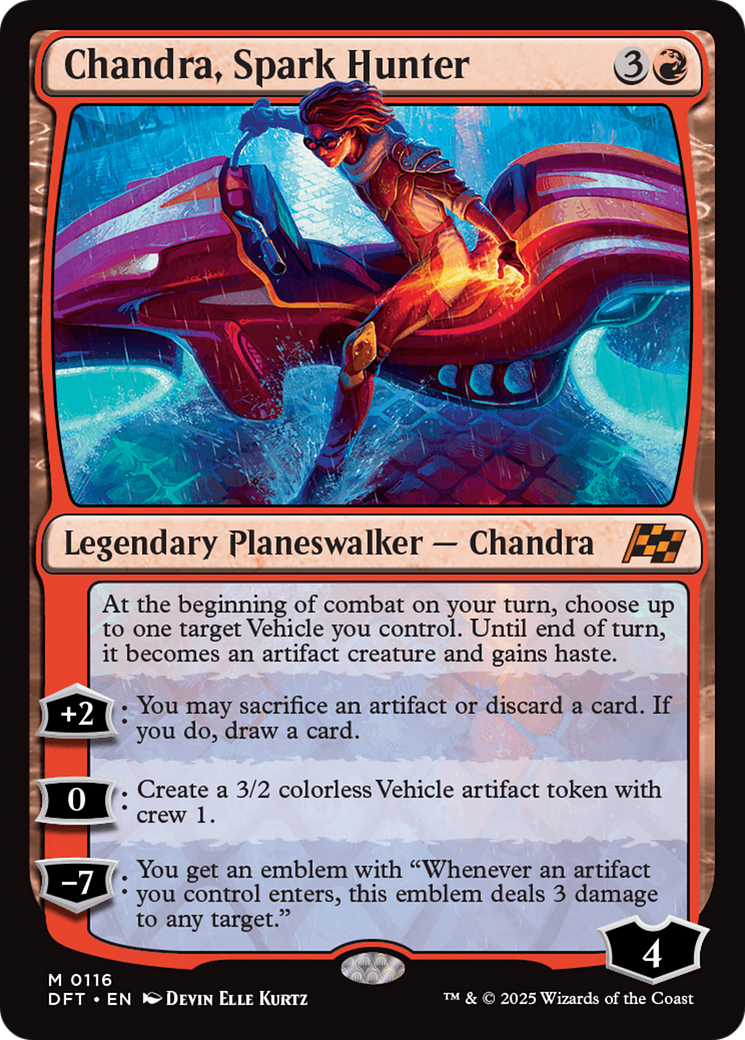 Chandra, Spark Hunter [Aetherdrift] | Cracking-Singles