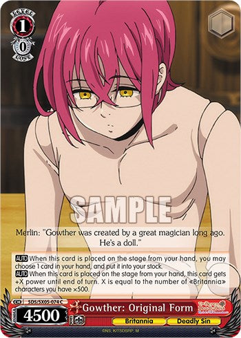 Gowther: Original Form [The Seven Deadly Sins: Revival of The Commandments] | Cracking-Singles