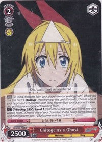 Chitoge as a Ghost (NK/W30-E068 C) [NISEKOI -False Love-] | Cracking-Singles