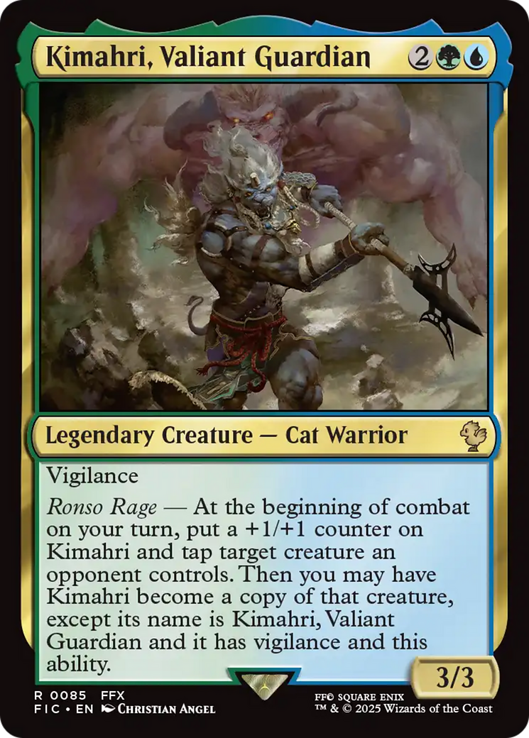 Kimahri, Valiant Guardian [FINAL FANTASY Commander] | Cracking-Singles