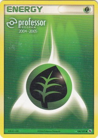 Grass Energy (104/109) (2004 2005) [Professor Program Promos] | Cracking-Singles