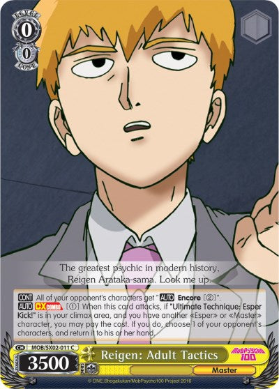 Reigen: Adult Tactics (MOB/SX02-011 C) [Mob Psycho 100] | Cracking-Singles