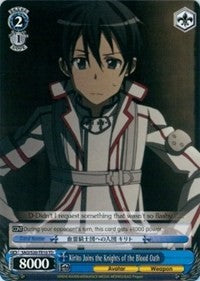 Kirito Joins the Knights of the Blood Oath (SAO/S20-TE10 TD) [Sword Art Online] | Cracking-Singles