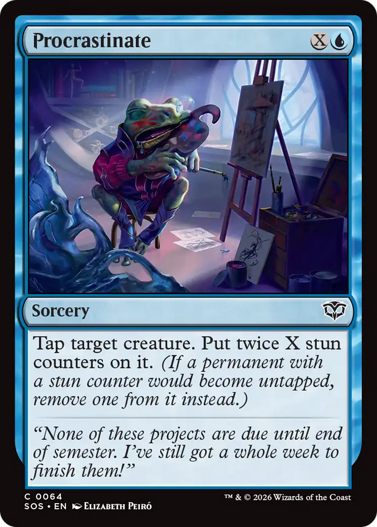 Procrastinate [Secrets of Strixhaven] | Cracking-Singles