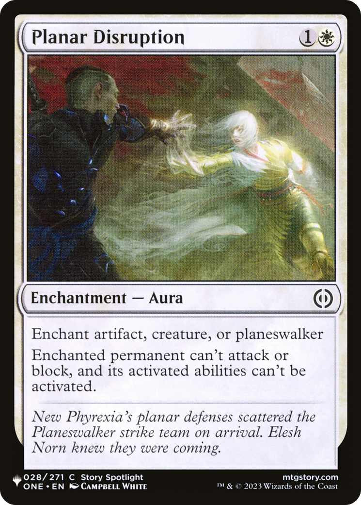 Planar Disruption [The List] | Cracking-Singles