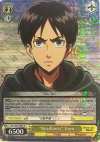 "Readiness" Eren (AOT/S35-E007 R) [Attack on Titan] | Cracking-Singles
