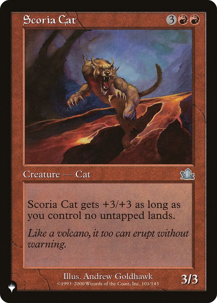 Scoria Cat [The List] | Cracking-Singles