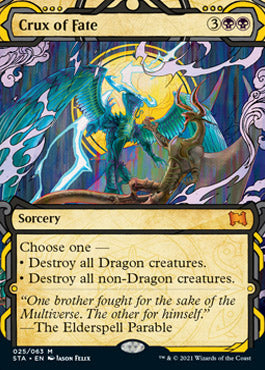 Crux of Fate (Foil Etched) [Strixhaven: Mystical Archive] | Cracking-Singles