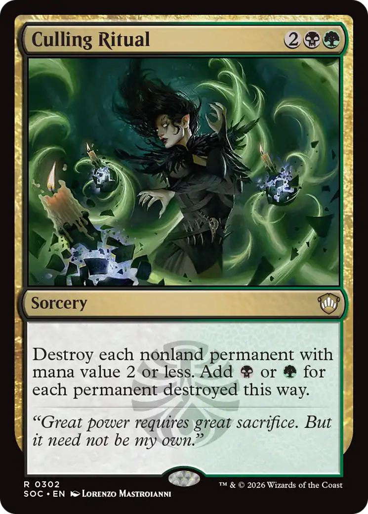 Culling Ritual [Secrets of Strixhaven Commander] | Cracking-Singles