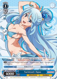 Swimsuit Aqua (KS/W55-E084S SR) [KonoSuba 2] | Cracking-Singles