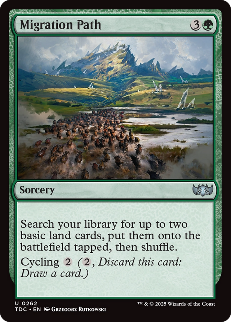 Migration Path [Tarkir: Dragonstorm Commander] | Cracking-Singles
