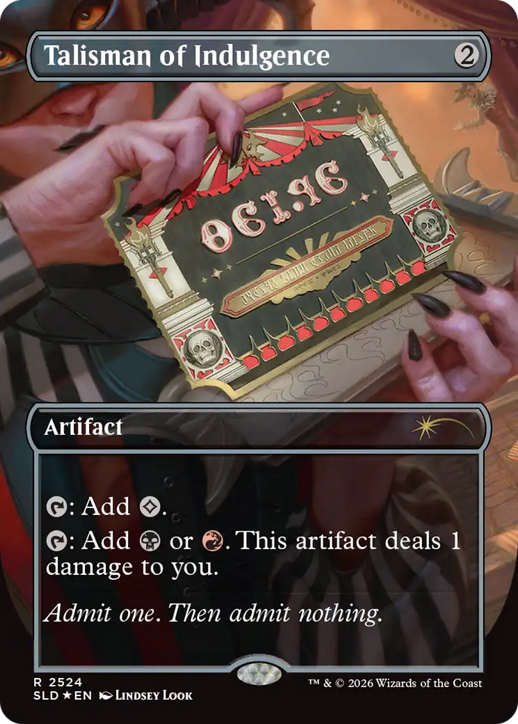 Talisman of Indulgence [Secret Lair Drop Series] | Cracking-Singles