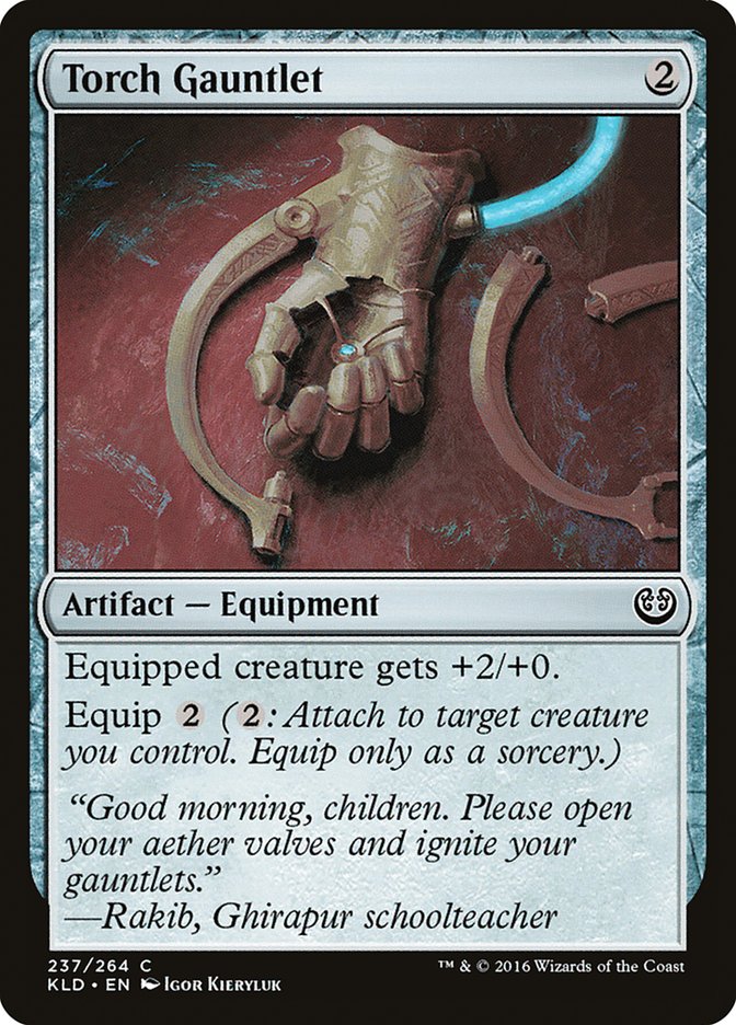 Torch Gauntlet [Kaladesh] | Cracking-Singles