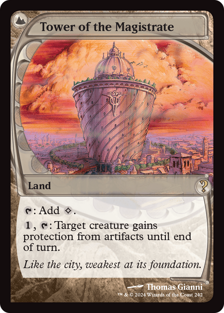 Tower of the Magistrate (Future Sight) [Mystery Booster 2] | Cracking-Singles