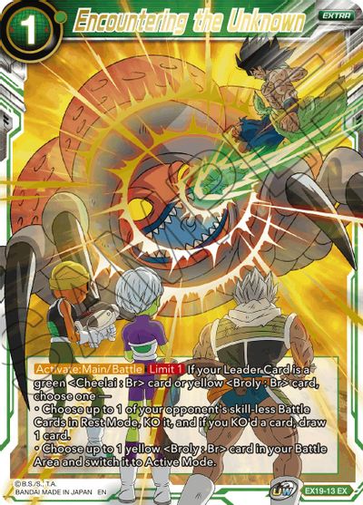 Encountering the Unknown (EX19-13) [Special Anniversary Set 2021] | Cracking-Singles