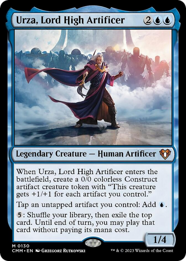 Urza, Lord High Artificer [Commander Masters] | Cracking-Singles