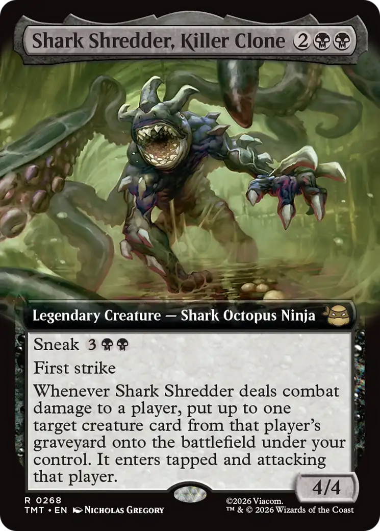 Shark Shredder, Killer Clone (Extended Art) [Teenage Mutant Ninja Turtles] | Cracking-Singles