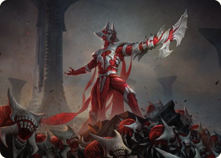 Mite Overseer Art Card [Phyrexia: All Will Be One Art Series] | Cracking-Singles