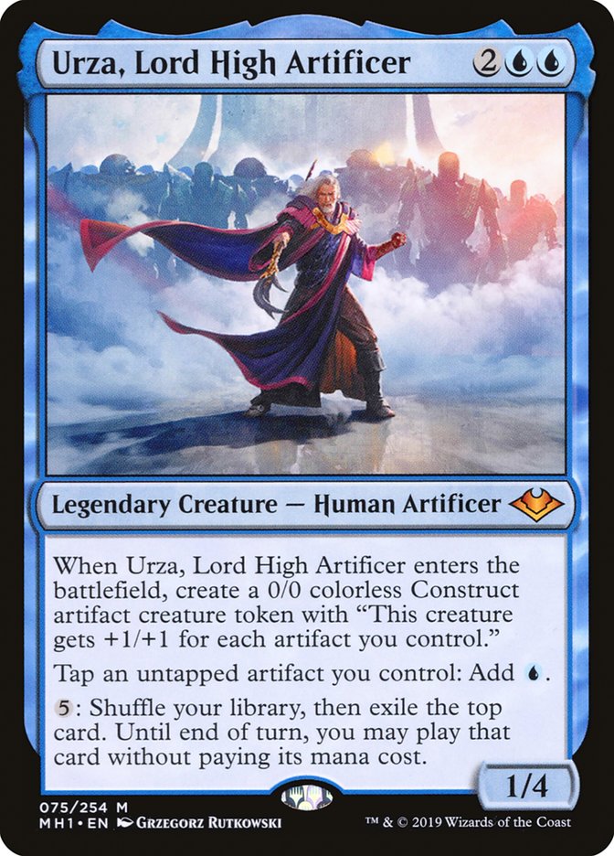 Urza, Lord High Artificer [Modern Horizons] | Cracking-Singles