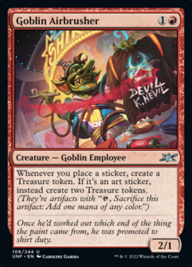 Goblin Airbrusher [Unfinity] | Cracking-Singles