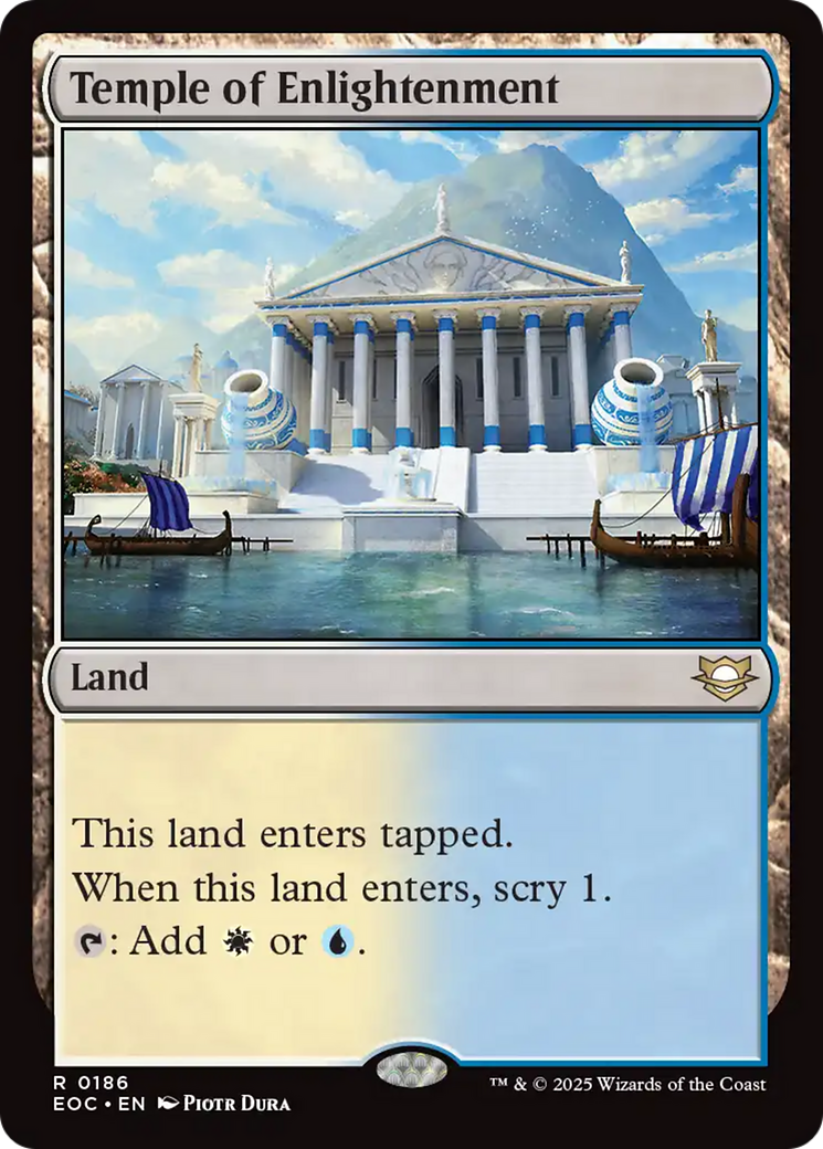 Temple of Enlightenment [Edge of Eternities Commander] | Cracking-Singles