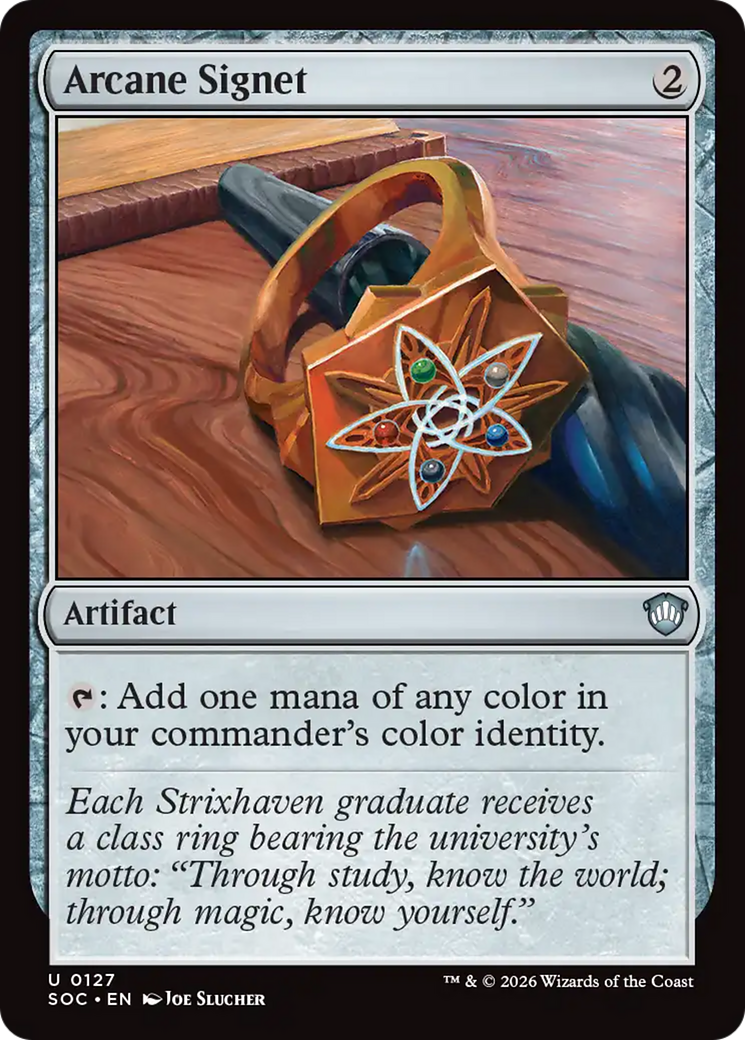 Arcane Signet [Secrets of Strixhaven Commander] | Cracking-Singles