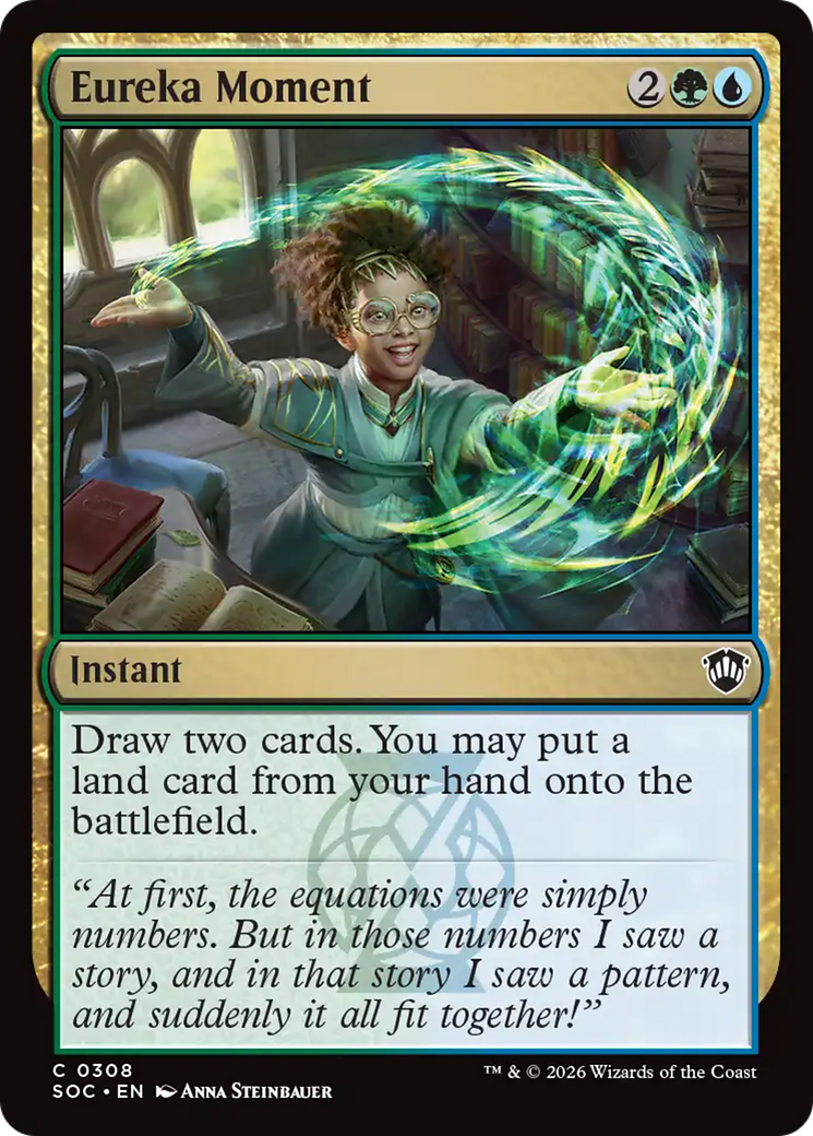 Eureka Moment [Secrets of Strixhaven Commander] | Cracking-Singles