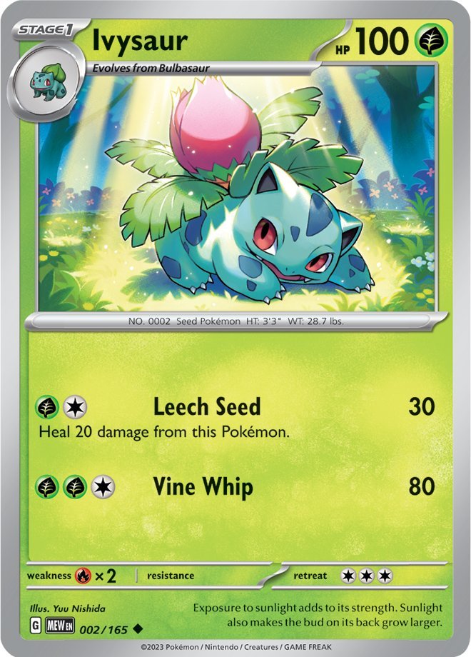 Ivysaur (002/165) [Scarlet & Violet 151] | Cracking-Singles