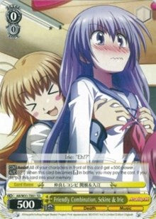 Friendly Combination, Sekine & Irie (AB/W31-TE01 TD) [Angel Beats! Re:Edit] | Cracking-Singles