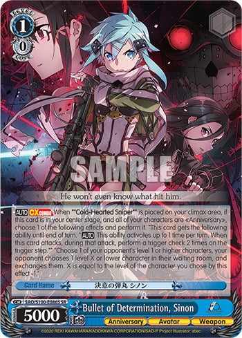 Bullet of Determination, Sinon [Sword Art Online Animation 10th Anniversary] | Cracking-Singles