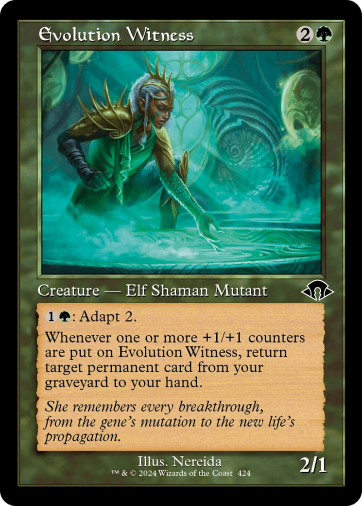 Evolution Witness (Retro) [Modern Horizons 3] | Cracking-Singles