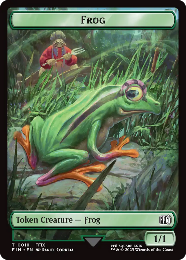 Hero (0009) // Frog Double-Sided Token [FINAL FANTASY Tokens] | Cracking-Singles