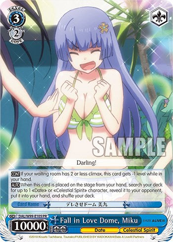 Fall in Love Dome, Miku [Date A Live Vol.2] | Cracking-Singles
