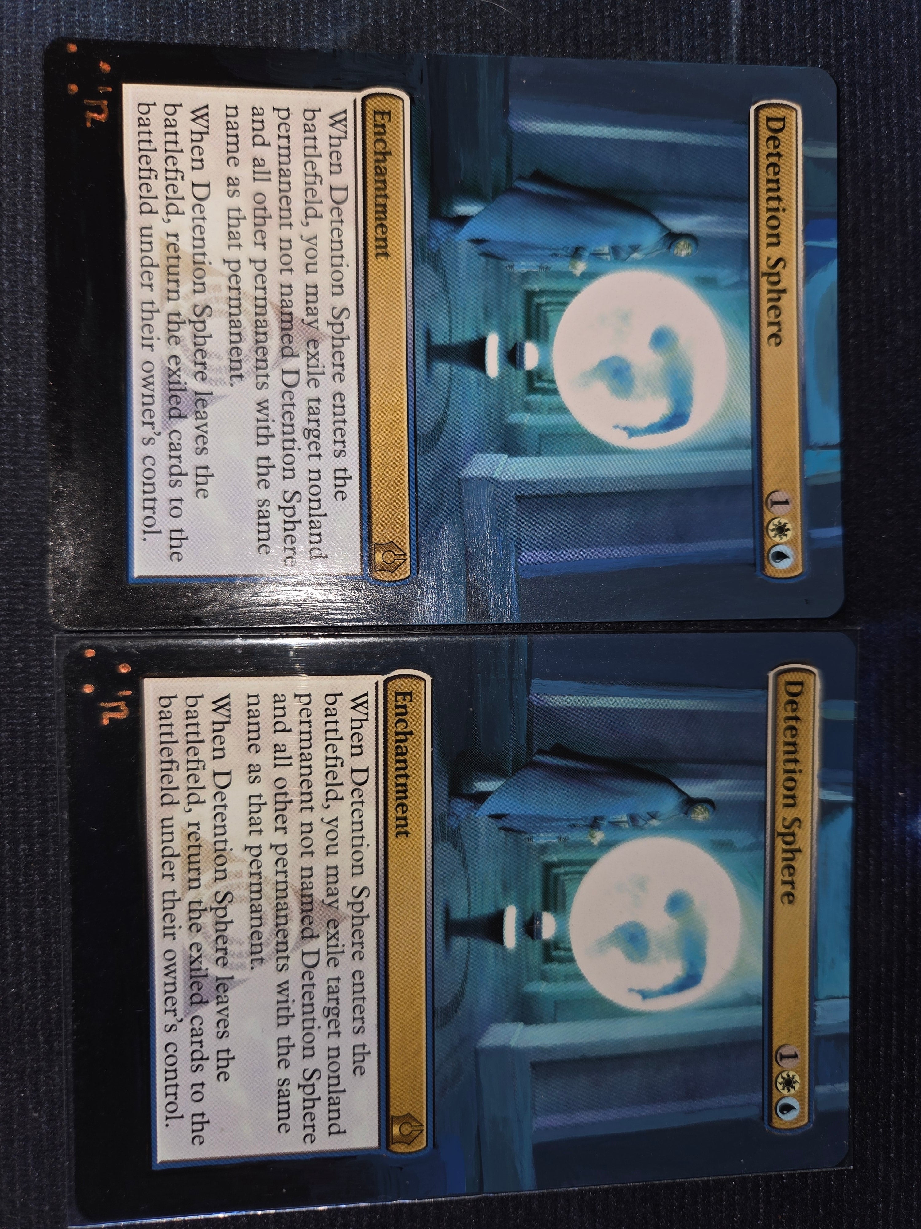 Detention Sphere ALTERED FULL ART [Return to Ravnica] | Cracking-Singles