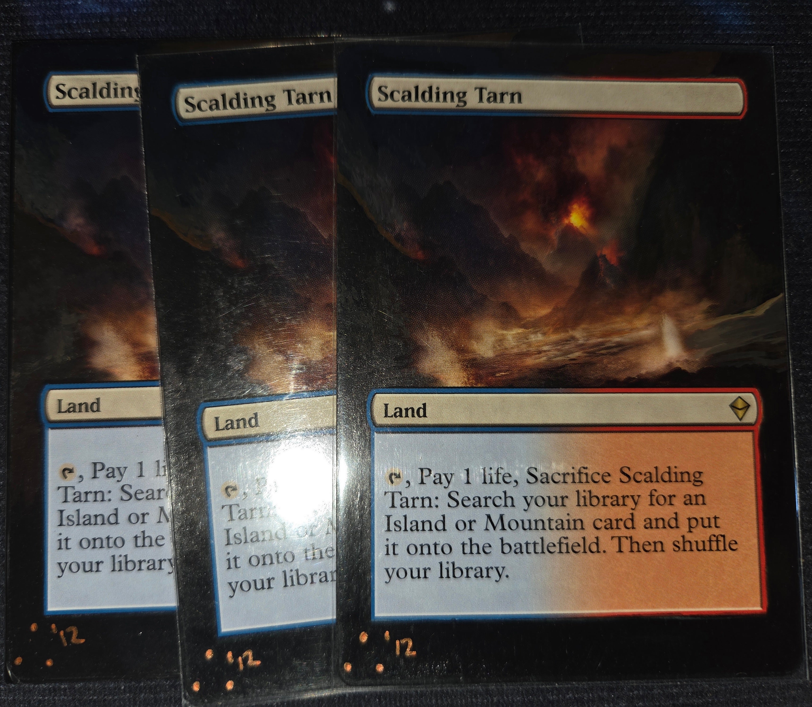 Scalding Tarn FULL ART ALTER [Zendikar] | Cracking-Singles