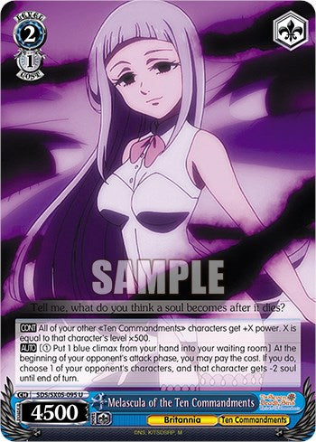 Melascula of the Ten Commandments [The Seven Deadly Sins: Revival of The Commandments] | Cracking-Singles
