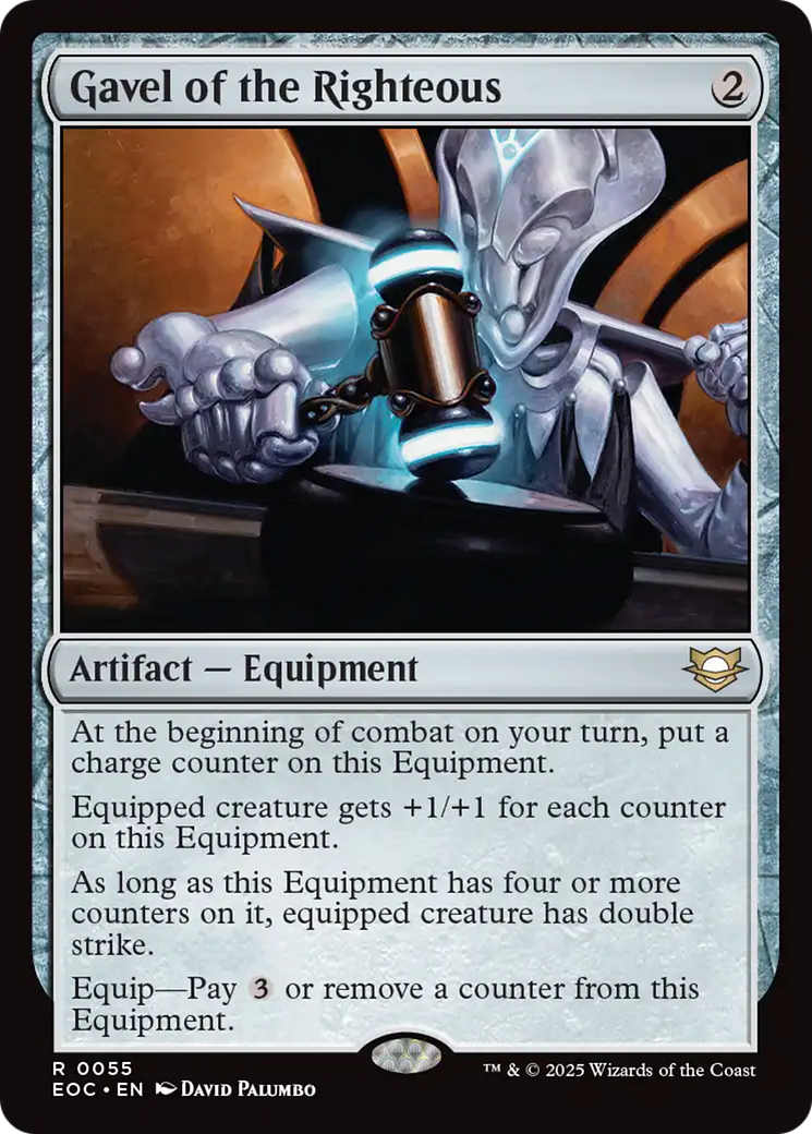 Gavel of the Righteous [Edge of Eternities Commander] | Cracking-Singles