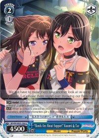 "Bands Are About Support" Kasumi & Tae (BD/EN-W03-106 U) [BanG Dream! Girls Band Party! MULTI LIVE] | Cracking-Singles