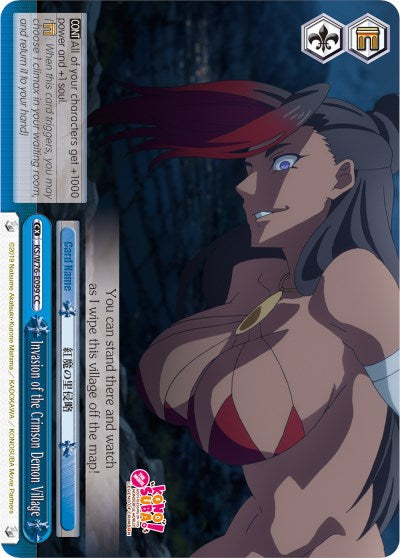 Invasion of the Crimson Demon Village (KS/W76-E099 CC) [KonoSuba The Movie: Legend of Crimson] | Cracking-Singles