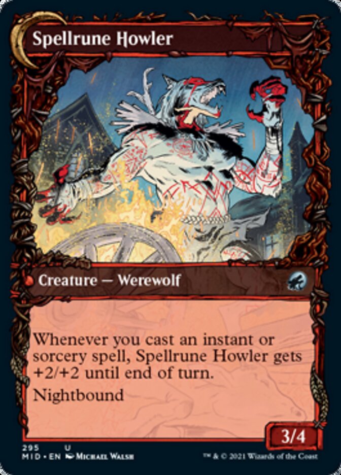 Spellrune Painter // Spellrune Howler (Showcase Equinox) [Innistrad: Midnight Hunt] | Cracking-Singles