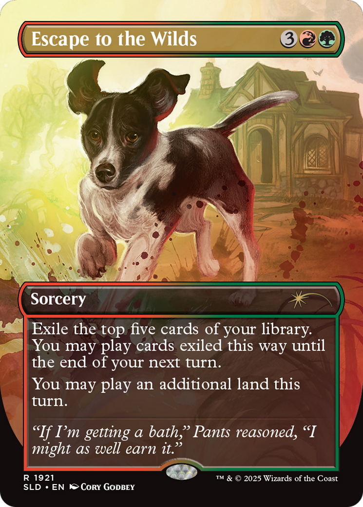 Escape to the Wilds (1921) (Rainbow Foil) [Secret Lair Drop Series] | Cracking-Singles