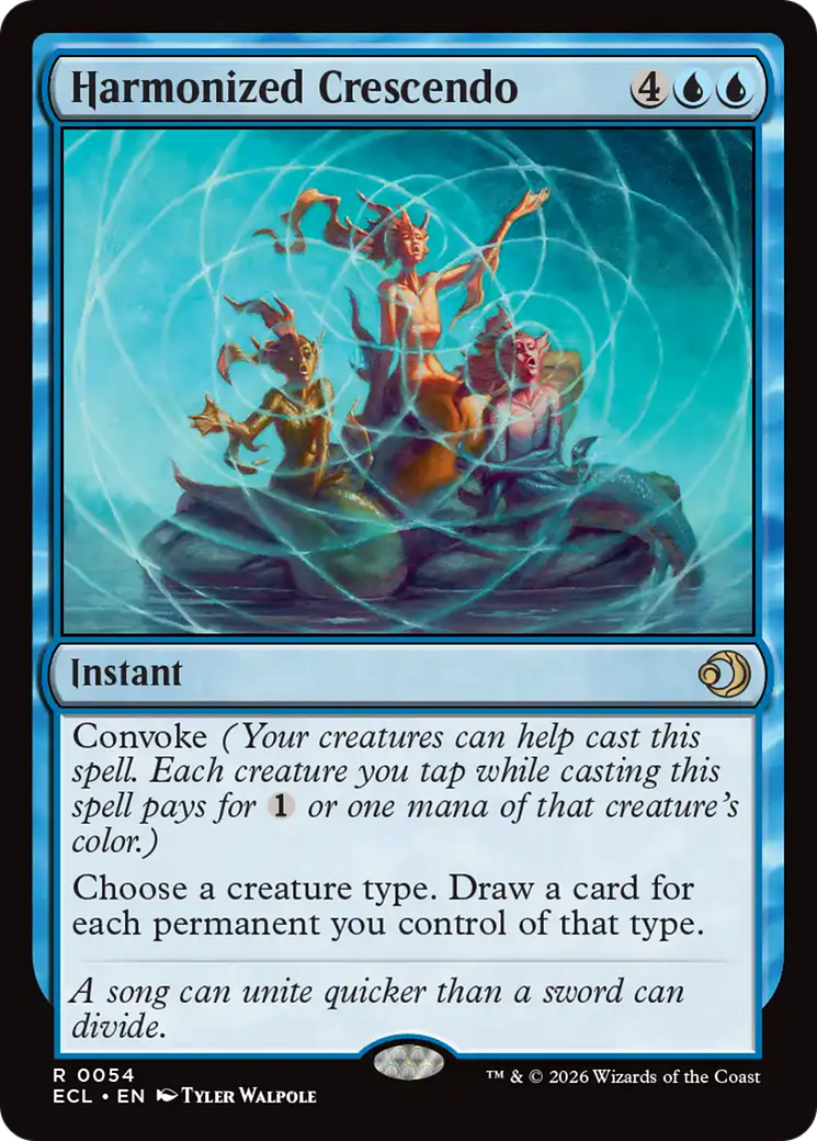 Harmonized Crescendo [Lorwyn Eclipsed] | Cracking-Singles