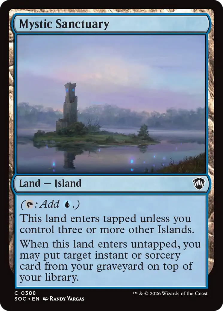 Mystic Sanctuary [Secrets of Strixhaven Commander] | Cracking-Singles