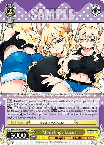 Modeling, Lucoa [Miss Kobayashi's Dragon Maid] | Cracking-Singles