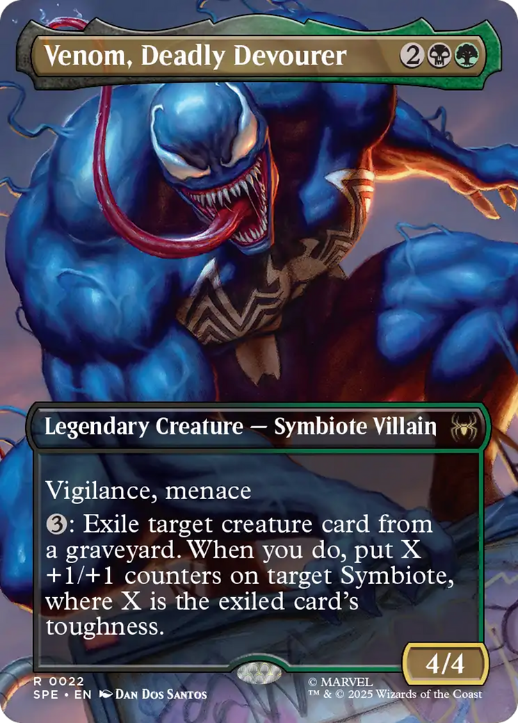 Venom, Deadly Devourer (Borderless) [Marvel's Spider-Man: Eternal-Legal] | Cracking-Singles