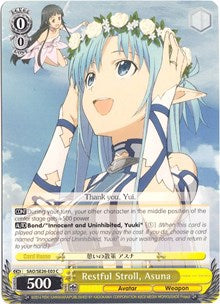 Restful Stroll, Asuna (SAO/SE26-E03 C) [Sword Art Online II Vol.2] | Cracking-Singles