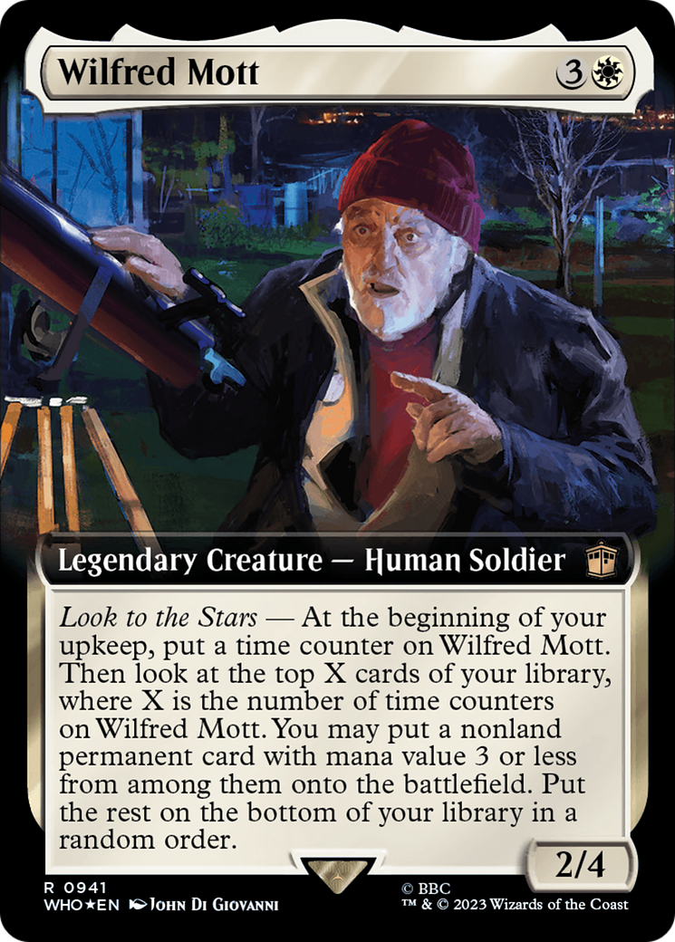 Wilfred Mott (Extended Art) (Surge Foil) [Doctor Who] | Cracking-Singles