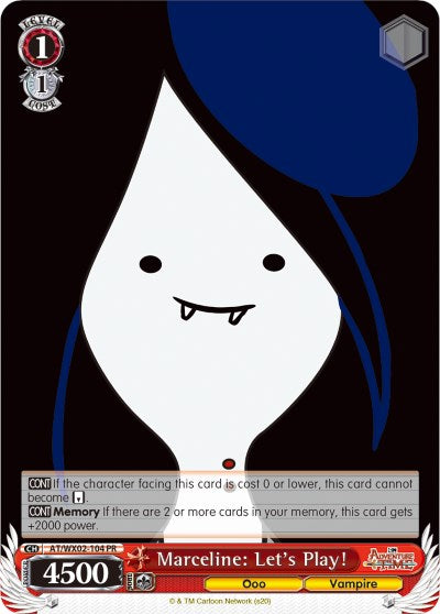 Marceline: Let's Play! (AT/WX02-104 PR) [Adventure Time] | Cracking-Singles