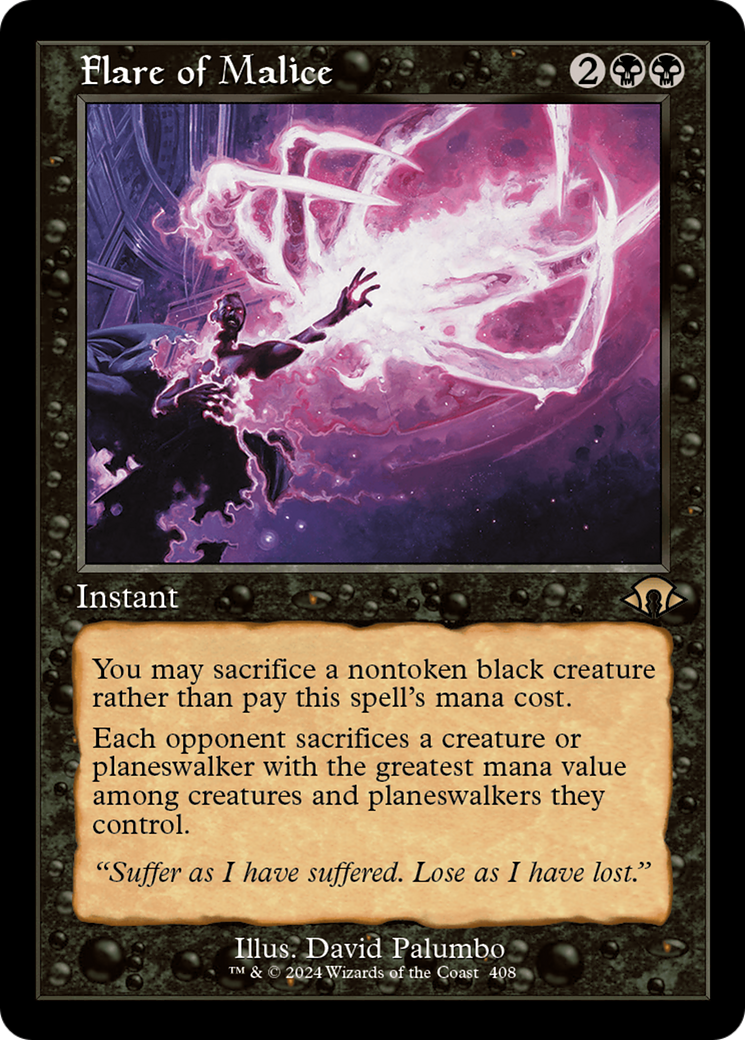 Flare of Malice (Retro) [Modern Horizons 3] | Cracking-Singles