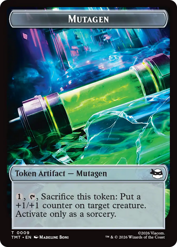 Mutagen // Food Double-Sided Token [Teenage Mutant Ninja Turtles Tokens] | Cracking-Singles